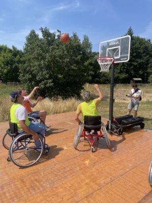 🏀 Basket-fauteuil pour l’entreprise openclassrooms