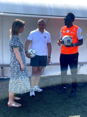 ⚽️Action cécifoot à l’AF La Garenne-Colombes⚽️